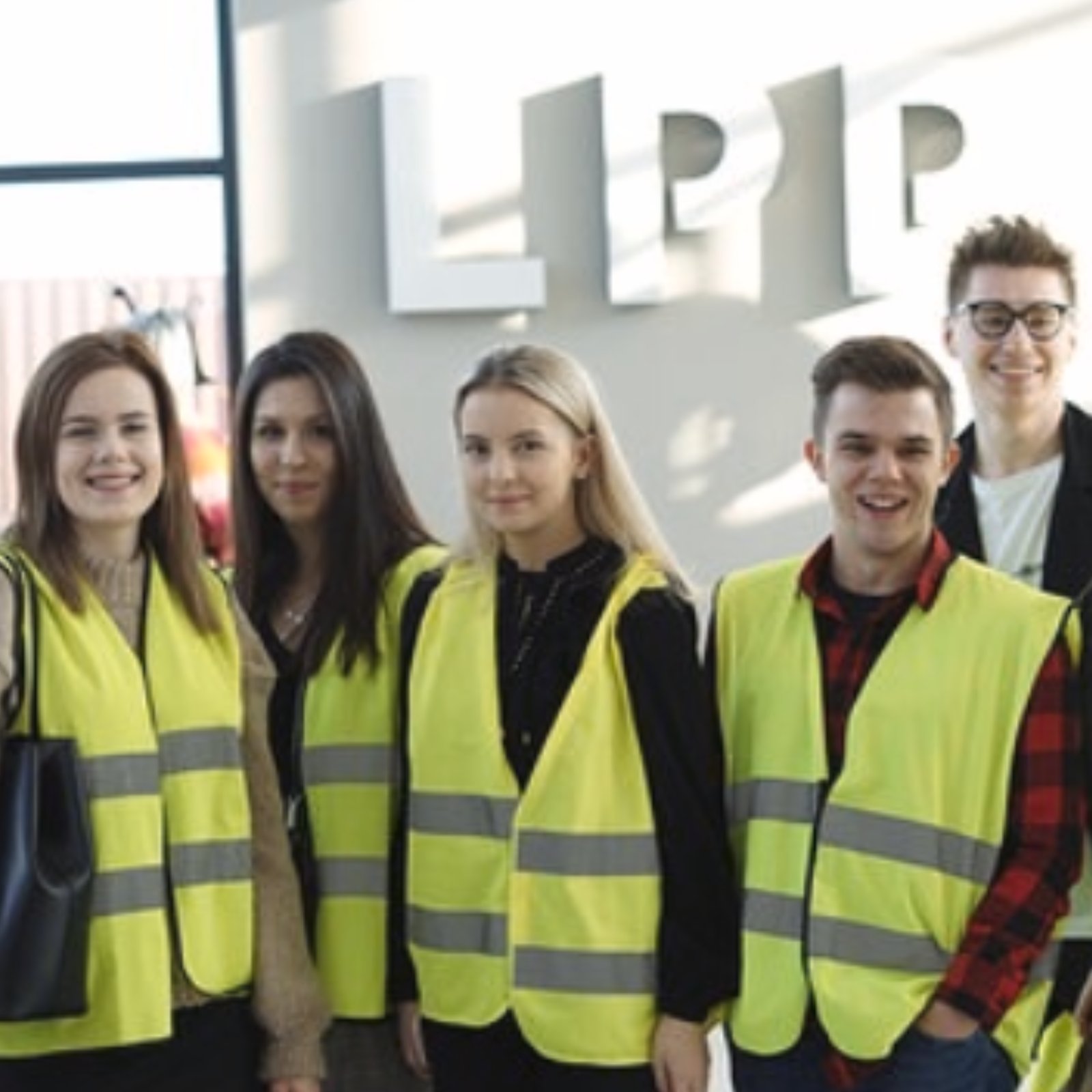 Site visit with the team