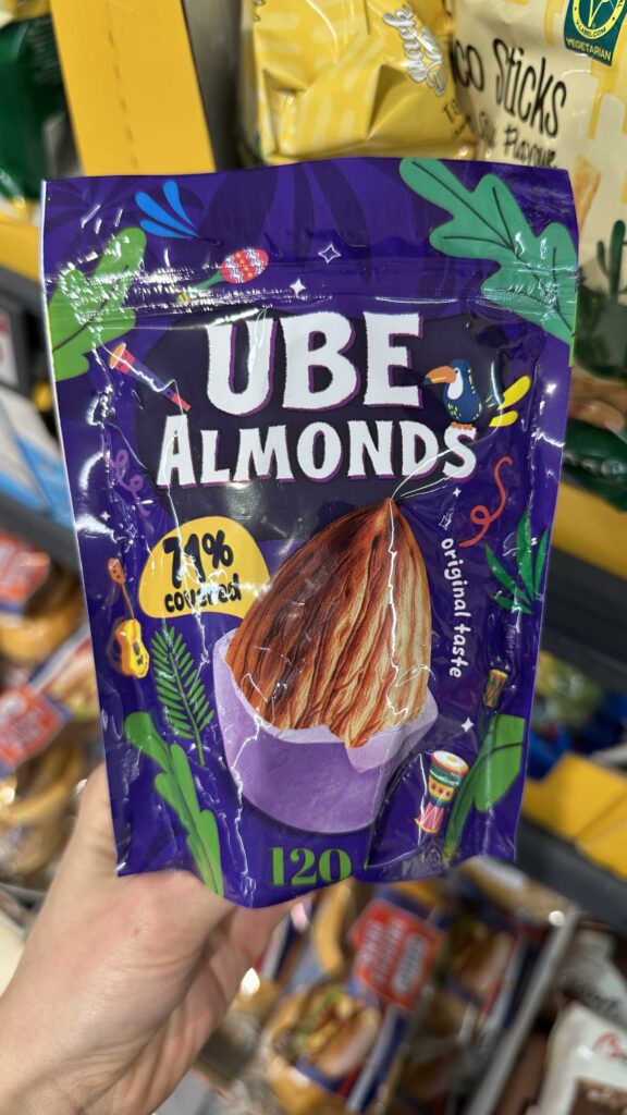 Ube almonds